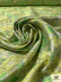 Floral Brocade - Shades of Green