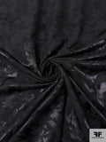 Italian Camouflage Design Brocade - Black