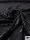 Italian Camouflage Design Brocade - Black