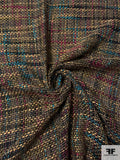 Classic Tweed Suiting - Turquoise / Nudes / Navy / Boysenberry / Black