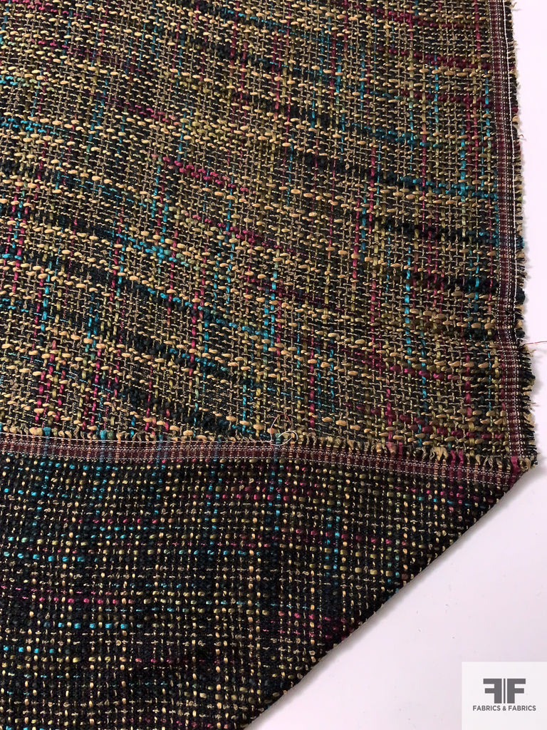 Classic Tweed Suiting - Turquoise/Nudes/Navy/Boysenberry/Black ...