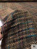 Classic Tweed Suiting - Turquoise / Nudes / Navy / Boysenberry / Black