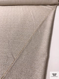 Italian Luxury Tweed Suiting - Beige / Off-White