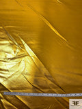 Italian Solid Twill-Weave Lamé - Electric Gold
