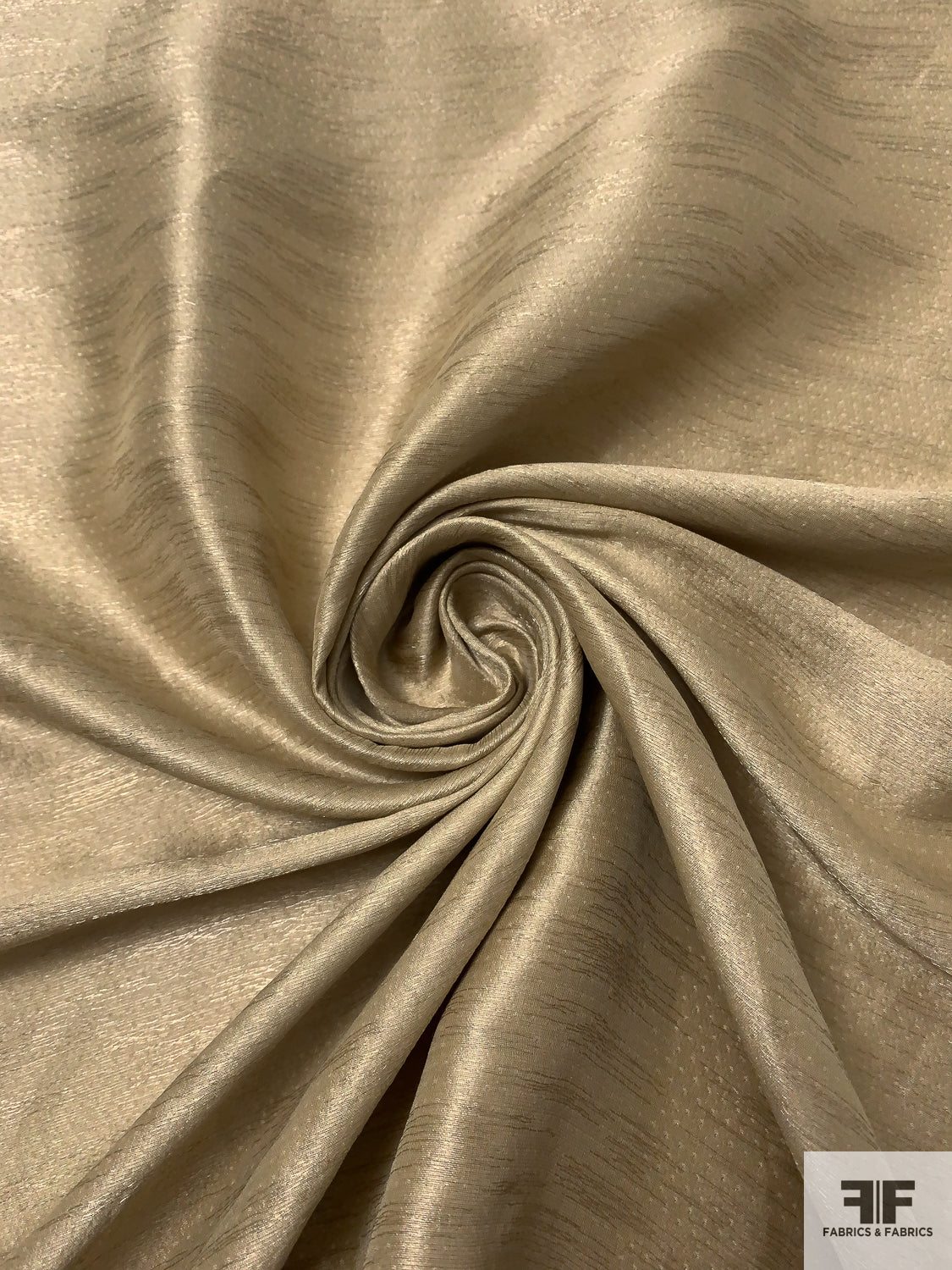 Italian Vintage Ralph Lauren Silk Blend Lamé - Light Gold