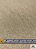 Italian Texture-Effect Soft Silk Lamé - Gold
