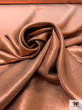 Italian Glam Solid Lamé - Metallic Rose Copper