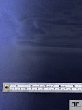 Italian High-Sheen Polyester Satin Face Organza - Navy Blue