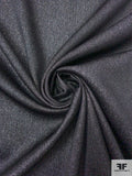 Novelty Metallic Suiting - Black / Grey / Silver
