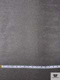 Polyester Organza with Textured Lurex Yarns - Black / Gold
