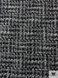 Lightweight Coating Tweed - Grey / Black / Off-White