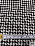 Classic Houndstooth Jacket Weight - Black / Light Ivory
