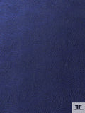 Italian Abstract Slightly Textured Brocade - Indigo Blue