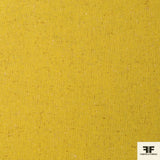 Yellow Wool Suiting fabric