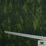 Geometric Woven Brocade - Green