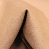 Double-Faced Wool Coating - Light Brown