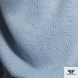 Ralph Lauren French Basketweave Linen Suiting - Blue