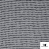 Novelty Textured Knit - Grey