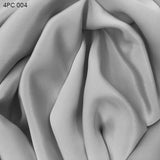 4 Ply Silk Crepe - Evening Grey - Fabrics & Fabrics NY