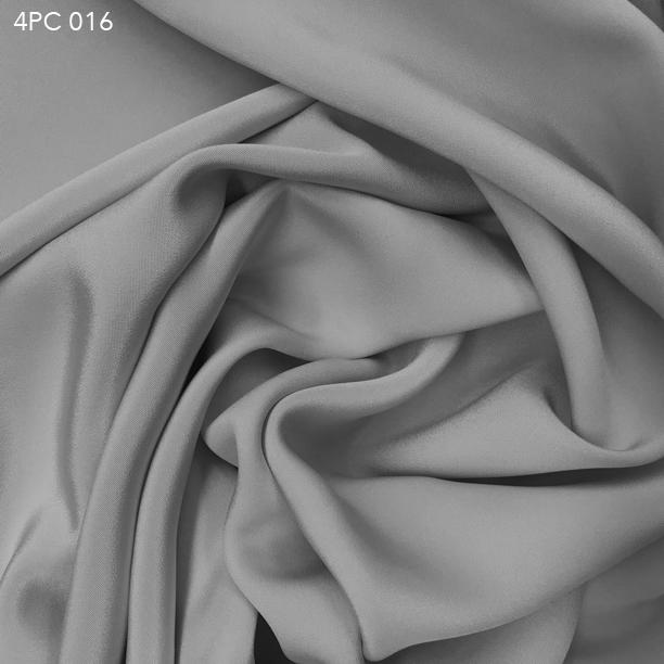4 Ply Silk Crepe - Steeple Grey - Fabrics & Fabrics NY