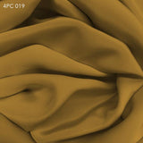 4 Ply Silk Crepe - Ochre Yellow - Fabrics & Fabrics NY