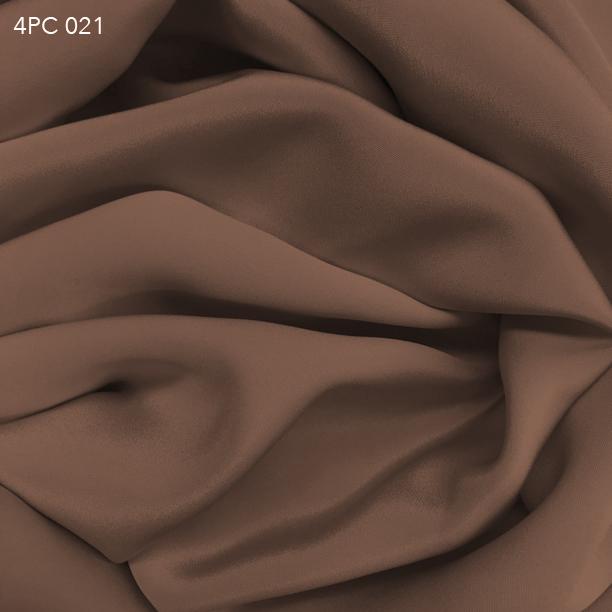 4 Ply Silk Crepe - Toasted Almond - Fabrics & Fabrics NY