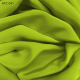 4 Ply Silk Crepe - Acid Lime - Fabrics & Fabrics NY