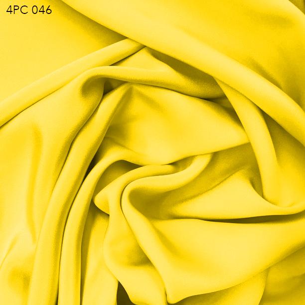 4 Ply Silk Crepe - Blazing Yellow - Fabrics & Fabrics NY