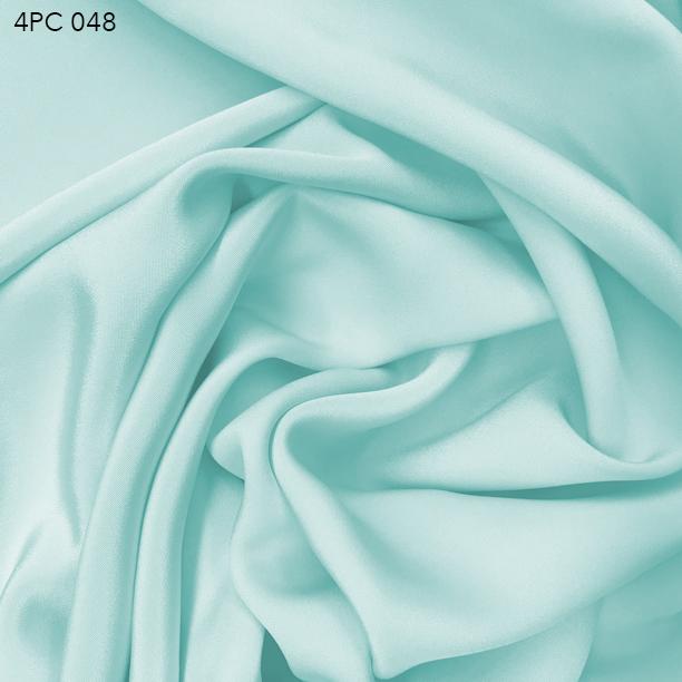 4 Ply Silk Crepe - Ice Blue - Fabrics & Fabrics NY