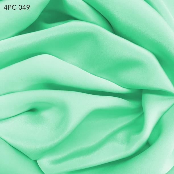 4 Ply Silk Crepe - Mint Green - Fabrics & Fabrics NY