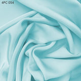 4 Ply Silk Crepe - Clearwater Blue - Fabrics & Fabrics NY
