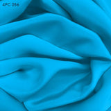 4 Ply Silk Crepe - Electric Blue - Fabrics & Fabrics NY