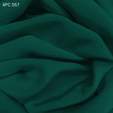 4 Ply Silk Crepe - Deep Teal - Fabrics & Fabrics NY