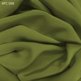 4 Ply Silk Crepe - Sage Green - Fabrics & Fabrics NY