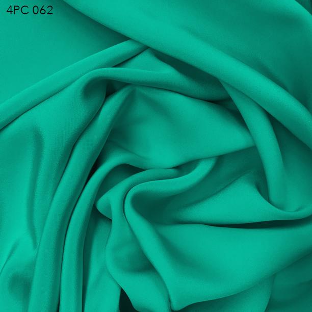 4 Ply Silk Crepe - Aquarium Green - Fabrics & Fabrics NY