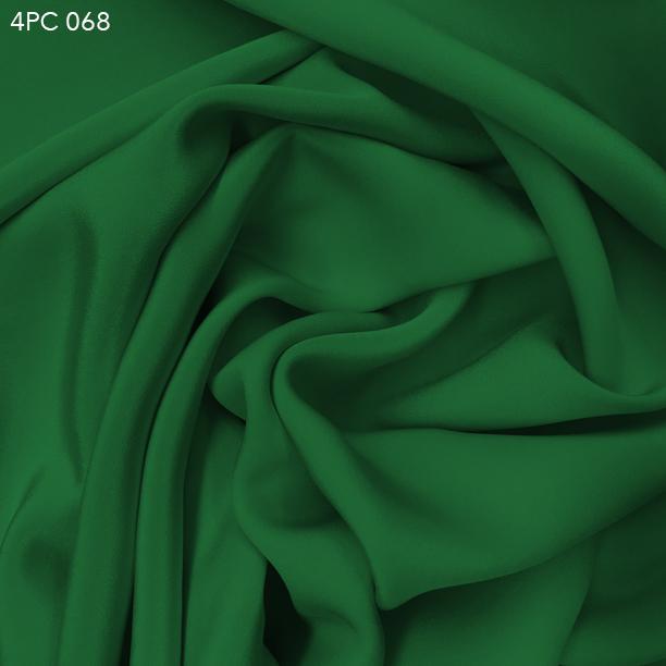 4 Ply Silk Crepe - Pine Green - Fabrics & Fabrics NY