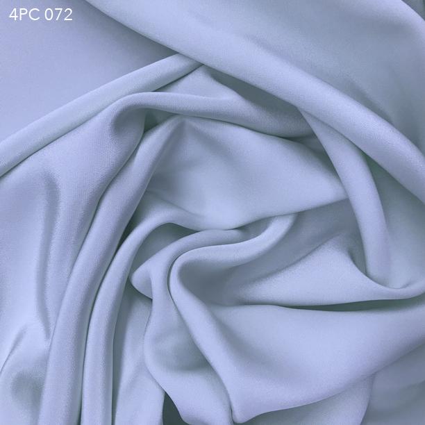 4 Ply Silk Crepe - Misty Blue - Fabrics & Fabrics NY