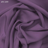 4 Ply Silk Crepe - Mulberry - Fabrics & Fabrics NY