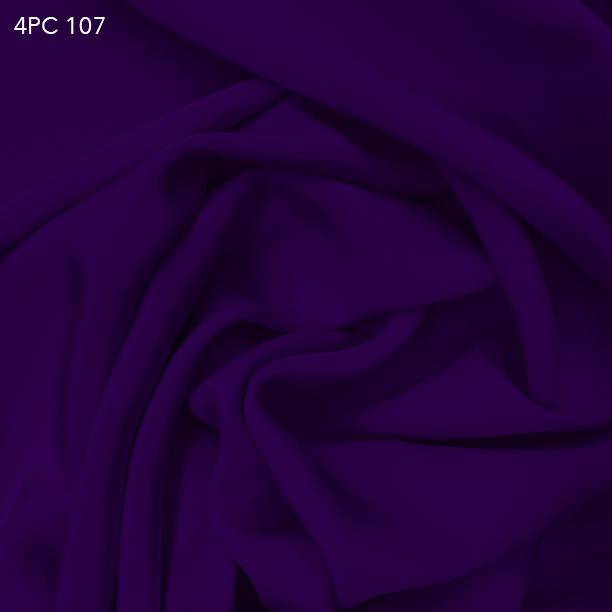 4 Ply Silk Crepe - Royal Purple - Fabrics & Fabrics NY