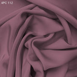 4 Ply Silk Crepe - Mauve - Fabrics & Fabrics NY
