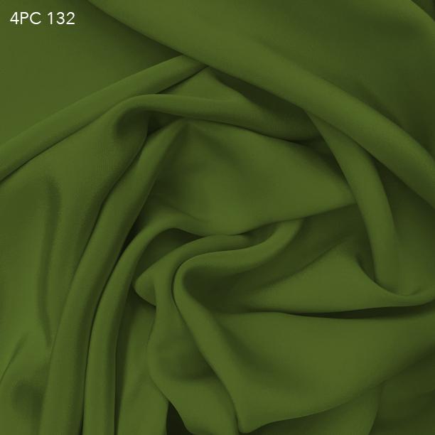 4 Ply Silk Crepe - Pickle Green - Fabrics & Fabrics NY