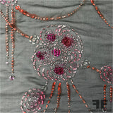 Hand-Painted Cracked Ice Silk - Multicolor