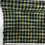 Italian Check Wool Tweed - Multicolor 