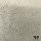 Textured Wool Coating - White