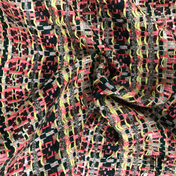 Multicolor Wool Tweed - Fabrics & Fabrics