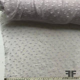 Dot Burnout Chiffon - Lavender - Fabrics & Fabrics NY