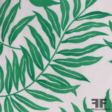 Fern Printed Cotton - Green/White - Fabrics & Fabrics NY