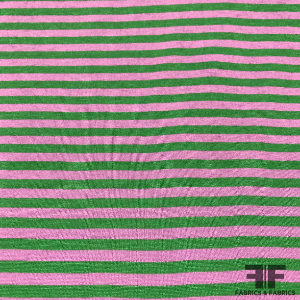 Striped Knit - Green/Purple 