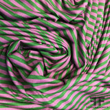 Striped Knit - Green/Purple 
