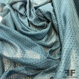 Athletic Mesh/Knit - Indigo - Fabrics & Fabrics NY
